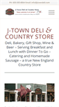 Mobile Screenshot of jtowndeli.com